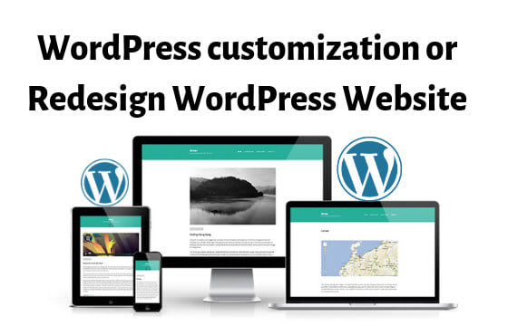 I will redesign or design, create, build a wordpress website