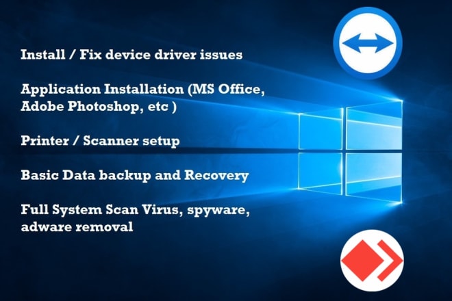 I will repair, fix your windows computer, laptop, PC remotely