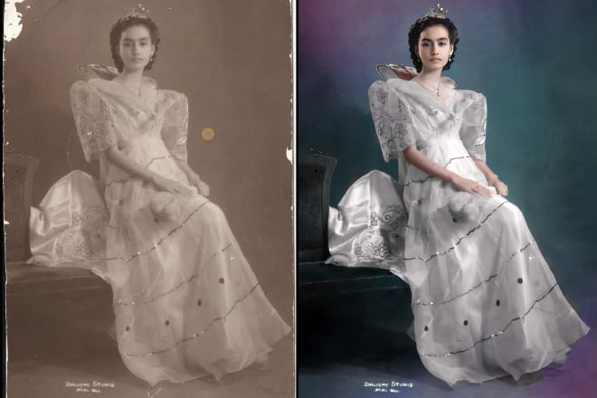 I will restore and colorize your old photos for an awesome present