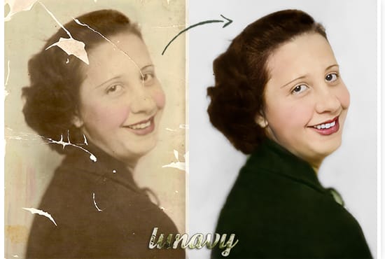 I will restore and colorize your old picture