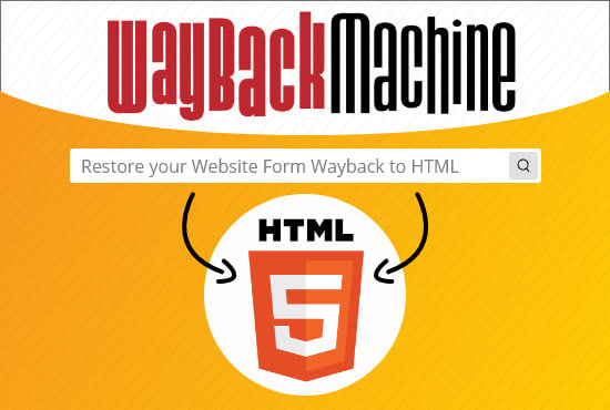 I will restore any website into HTML from wayback machine archive