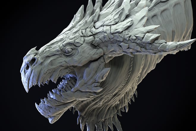 I will sculpt 3d models for 3d printing and rendering using zbrush