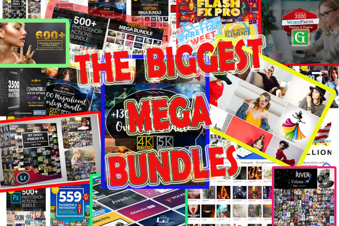 I will send 30 digital products bundles in one mega pack hot offer