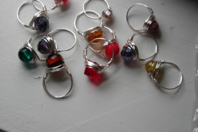 I will send a handmade wire wrapped ring