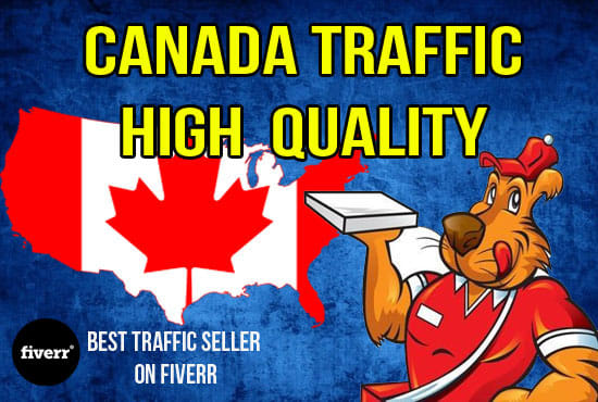 I will send keyword target canada website traffic with low bounce rate