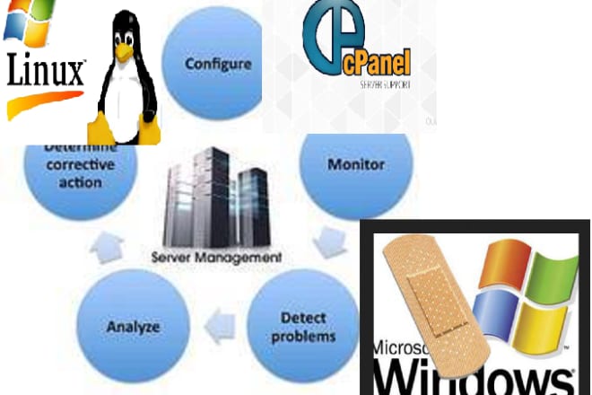 I will server support linux windows and misc task