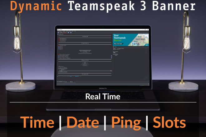 I will setup and design a dynamic banner for your teamspeak