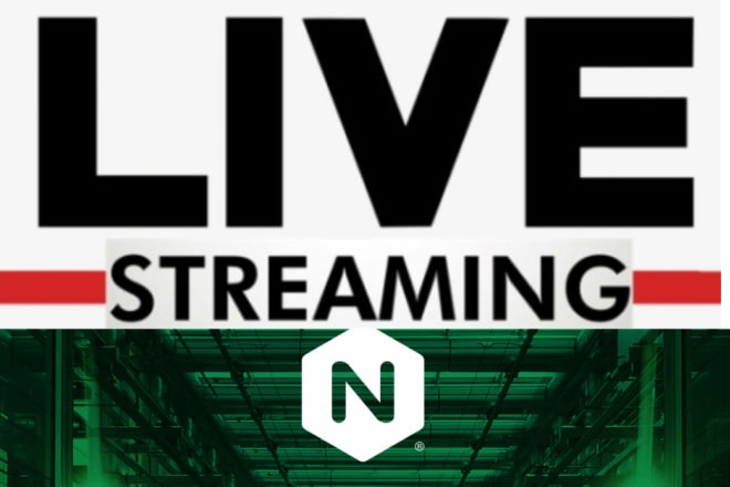 I will setup nginx live streaming server