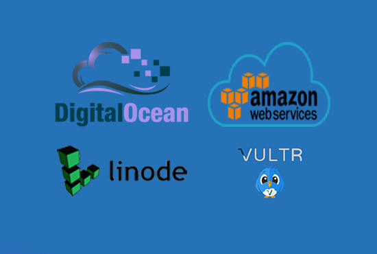 I will setup your vps server on digitalocean, linode, vultr or AWS