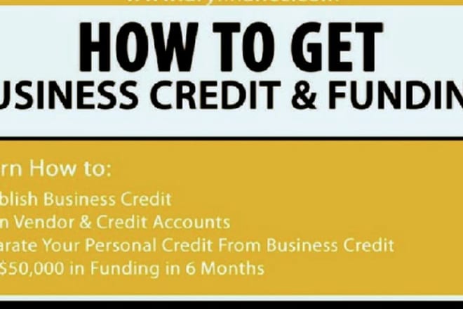 I will show you how to establish business credit in 30 days