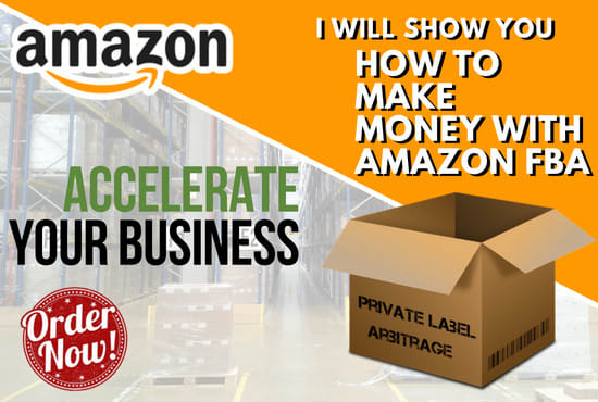I will show you how to make money with amazon fba