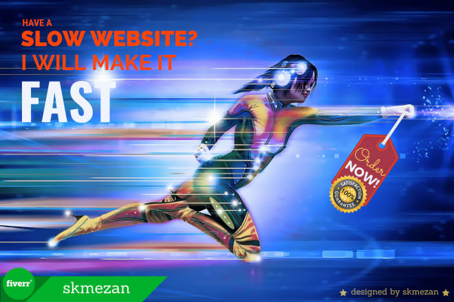 I will speed up your wordpress website, make it load lightning fast