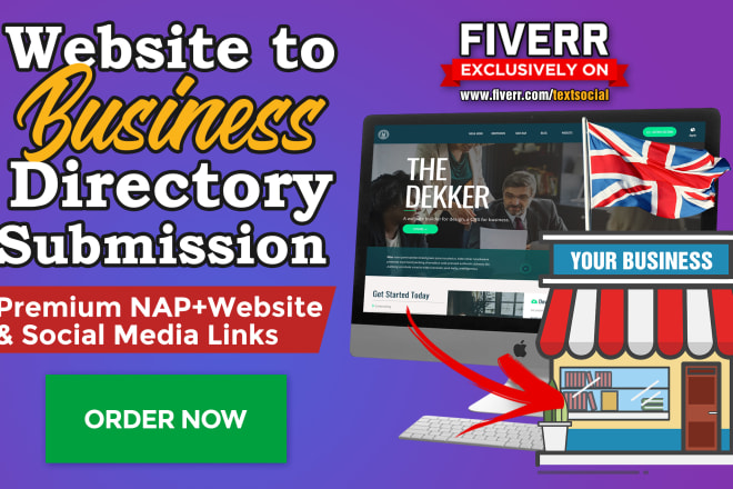 I will submit UK business to business directory as premium citation