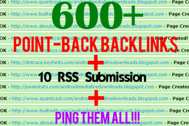 I will submit your â‡¨WEBSITE on 600+ Dofollow Stats Sites which cached powerfully by all â‡¨Search engines + 10 Rss submission + Ping