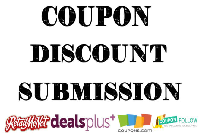 I will submit your deal and coupon code to top rank coupon sites