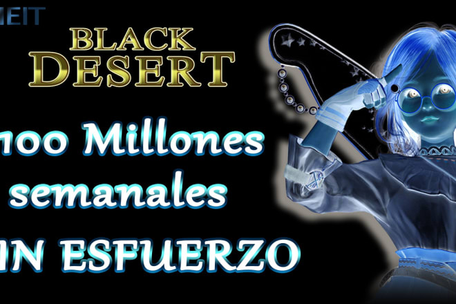 I will teach you how to get 100 million silver in black desert online
