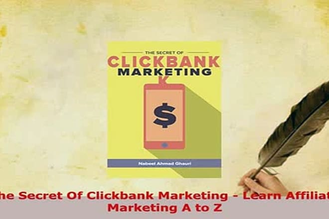 I will teach you how to work online at clickbank successfully