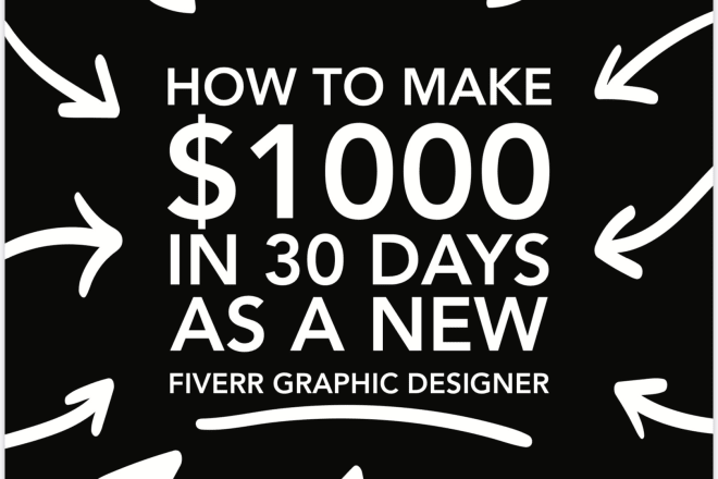 I will teach you to make more money on fiverr as a graphic designer