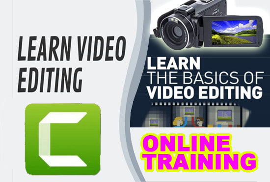 I will teach you video editing, record tutorials and voiceover