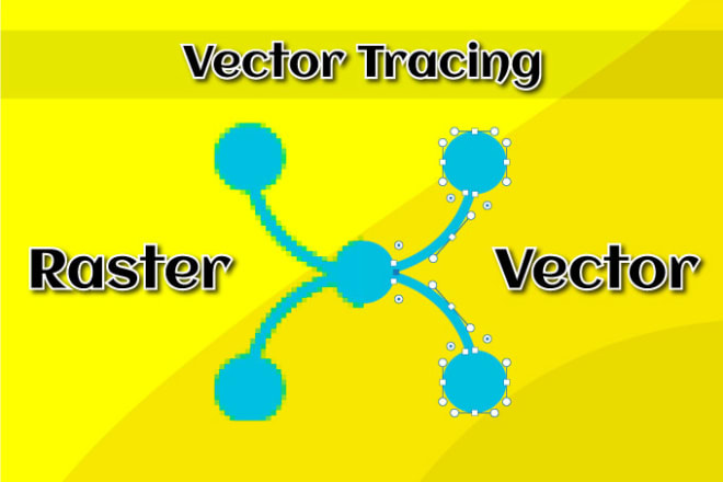 I will trace logo or sketches into vector format manually