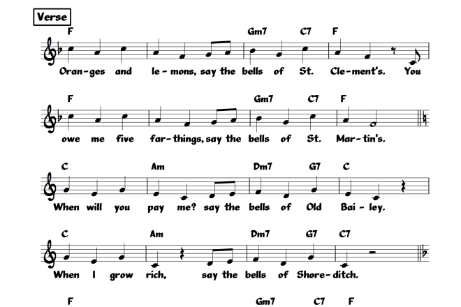 I will transcribe a tune or song into sheet music