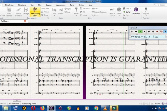 I will transcribe your music and create sheet music for anysong