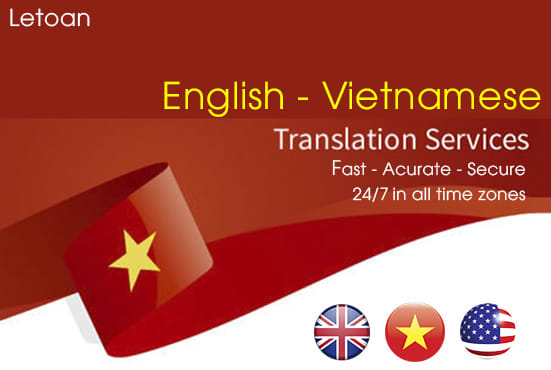 I will translate 500 words from english into vietnamese