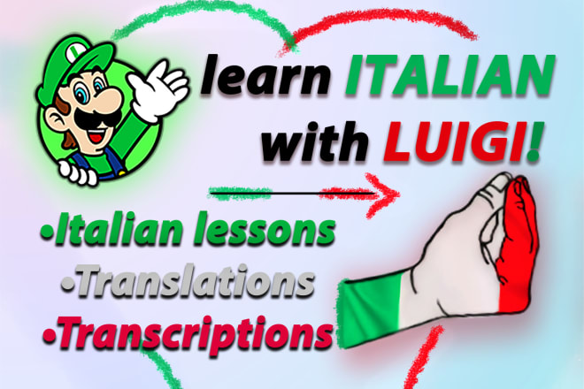 I will translate any text from italian to english and vice versa