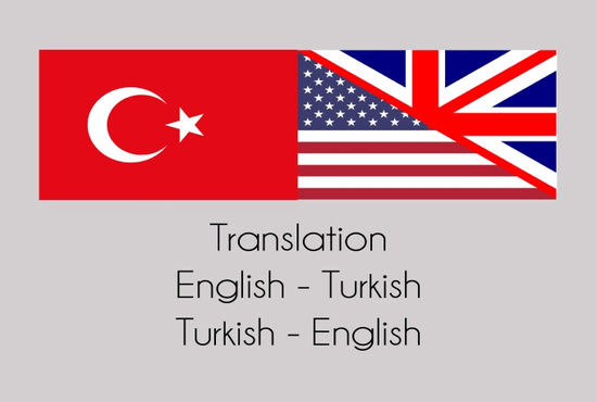 I will translate english text to turkish