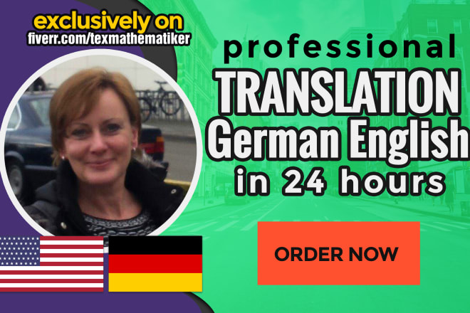 I will translate german english translation in 24 hours