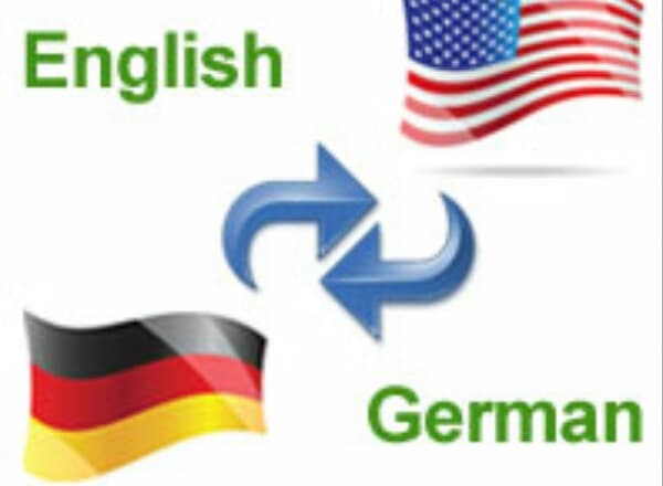 I will translate german to english or english to german