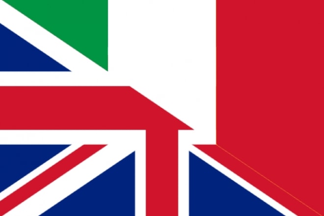 I will translate text, audio and video from english to italian