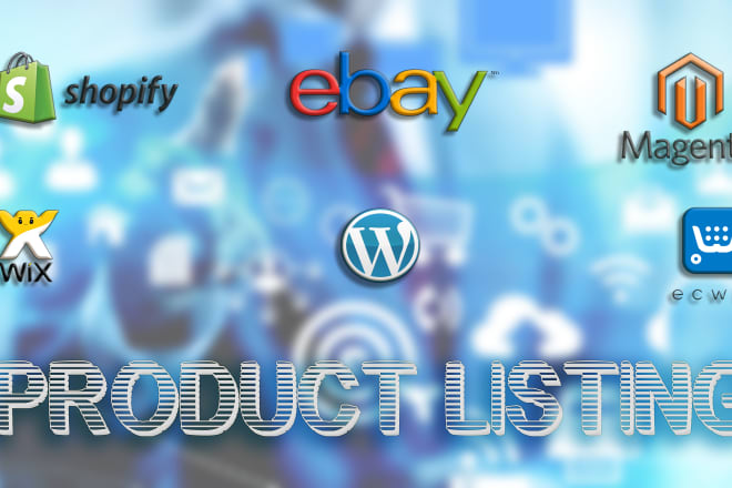 I will upload products to your ecommerce store