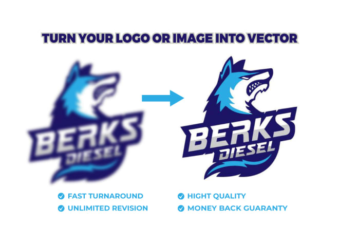 I will vectorize your logo or image within 1 hour