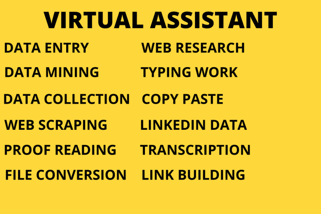 I will virtual assistant for any online marketing task