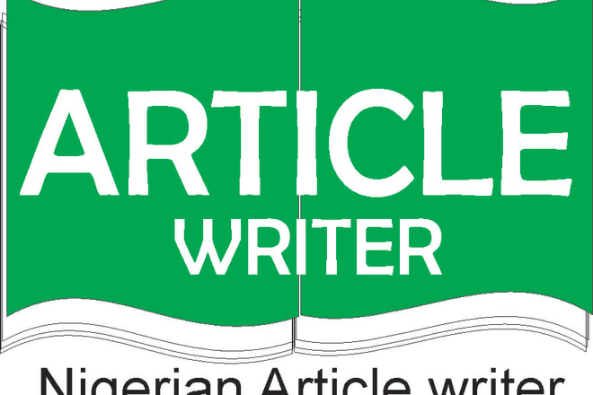 I will write an articles about nigeria