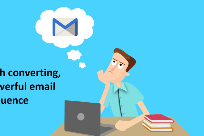 I will write an email sequence of 6 emails inc 2 blogs
