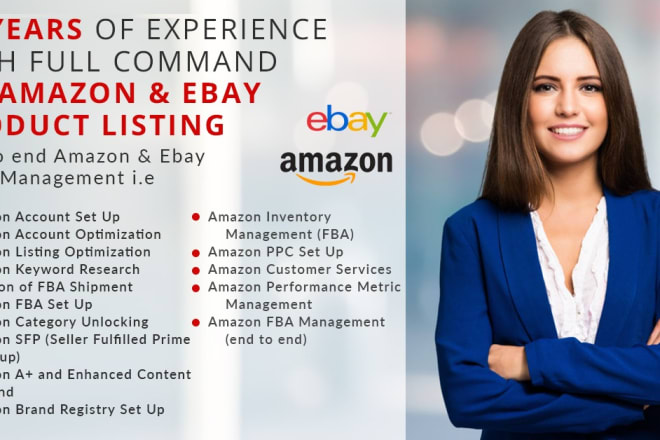 I will write an eye catching fba amazon product listing description