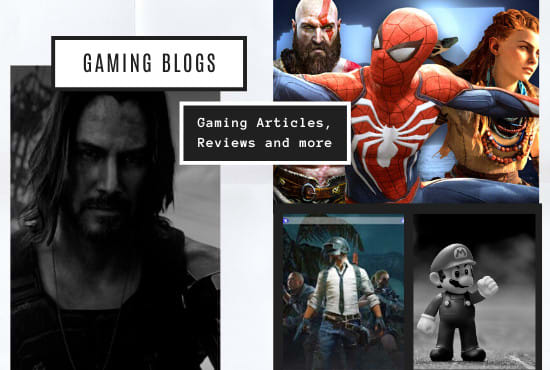 I will write full of fun gaming articles blogs and esports stuff