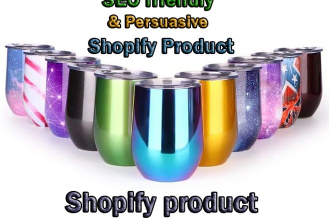 I will write SEO friendly and persuasive shopify product titles descriptions