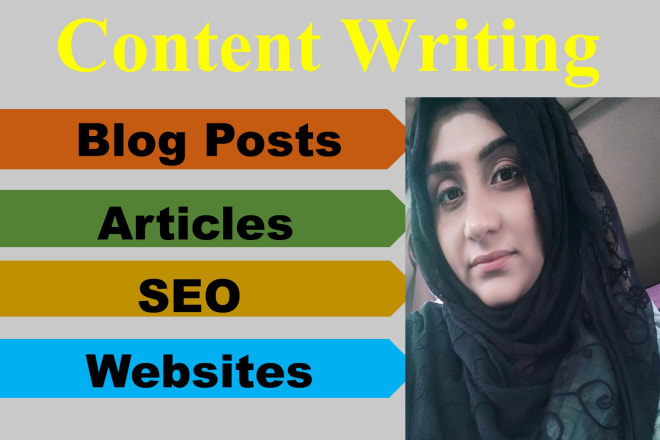 I will write your blog posts