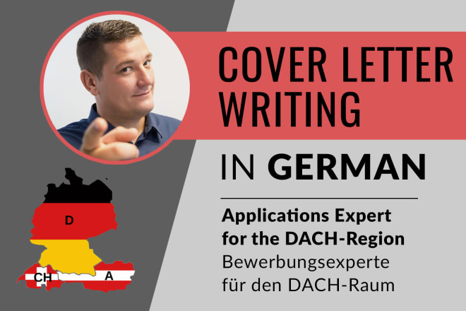 I will write your professional german cover letter or motivation letter