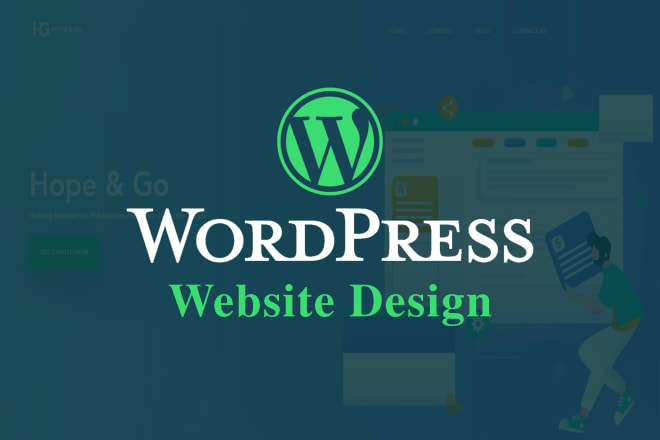 Our studio will build wordpress website, wordpress design or landing page