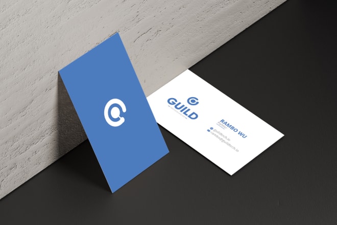 Our studio will design professional business card and logo
