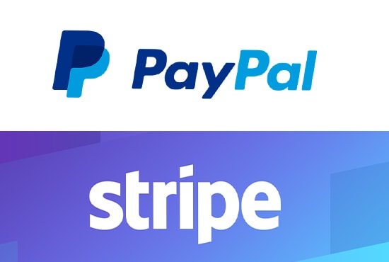 I will add stripe or paypal payment in your website