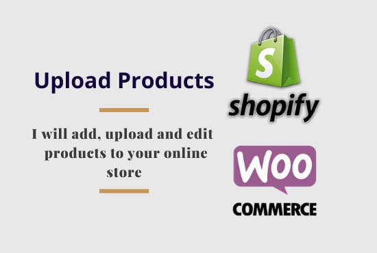 I will add upload products to shopify store, woocommerce,wix,ebay amazon,opencart, CSV
