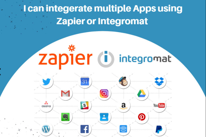 I will automate your business workflow with zapier or integromat