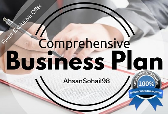 I will be business plan writer for your startups