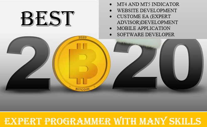 I will be expert programmer for your app,mt3, mt4,mt5,indicator,software and websites