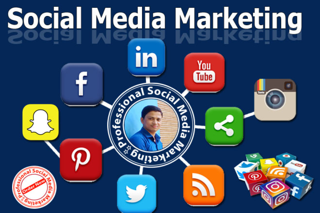 I will be your social media manager for facebook, instagram,twitter